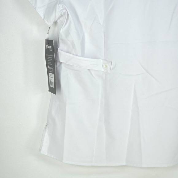 Greys Anatomy 3 Pocket Mock Wrap Scrub Top Womens XL Medical Nursing Technician - Picture 9 of 15